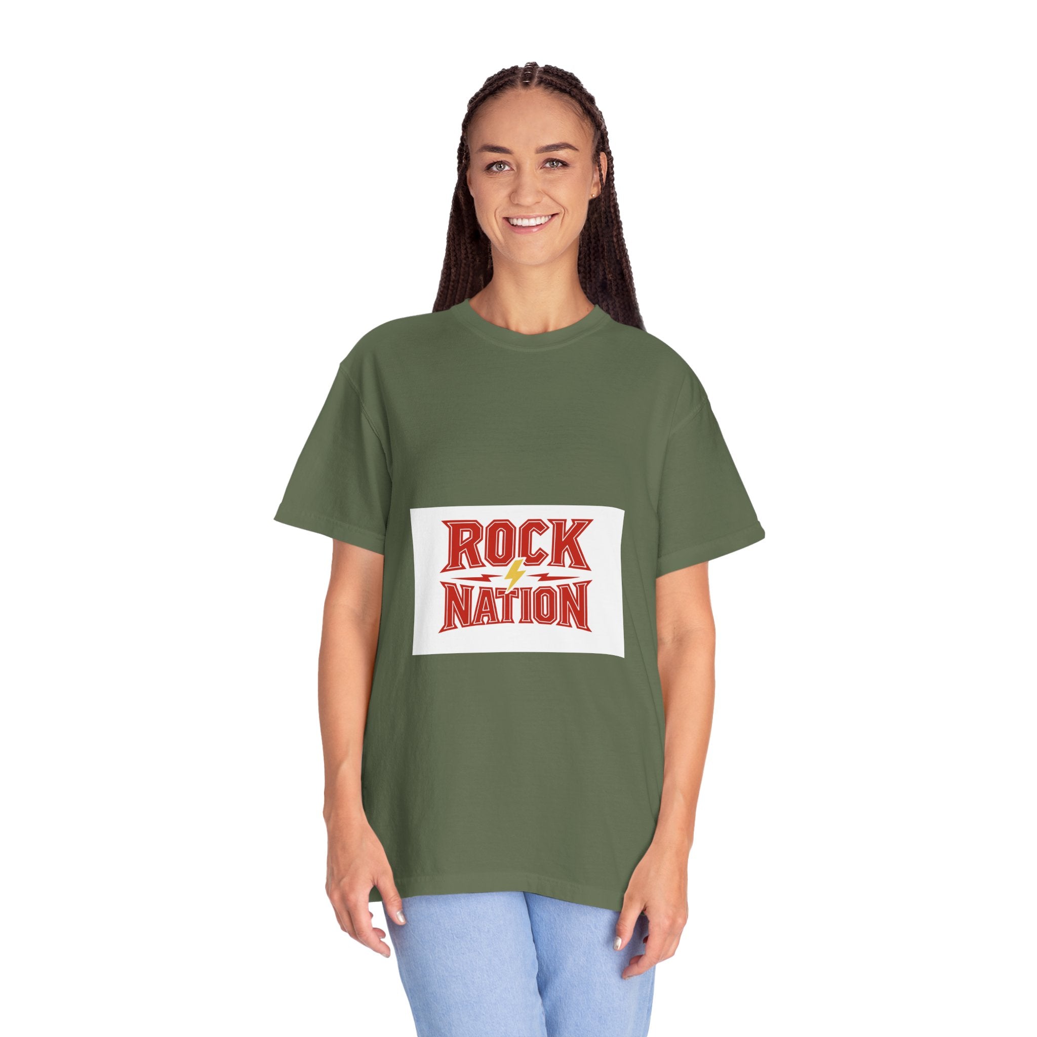 Rock Nation T-Shirt — Vintage Band Logo Tee