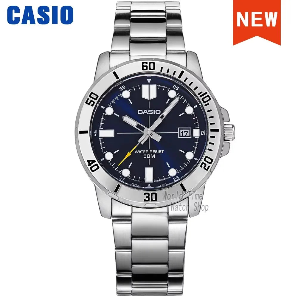 Casio watch for men luxury brand set quartz 50m Waterproof men watch Luminous Sport military Watch relogio masculino MTP-VD01D
