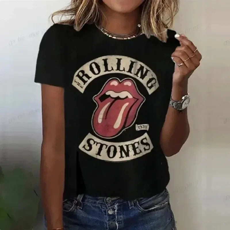 Rolling Stones 1978 Tongue Logo T-Shirt – Classic Rock Graphic Tee