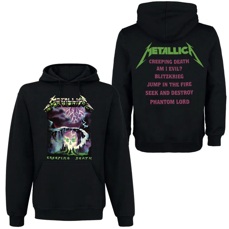 Metallica Hoodie – Heavy Metal Premium Pullover for True Fans