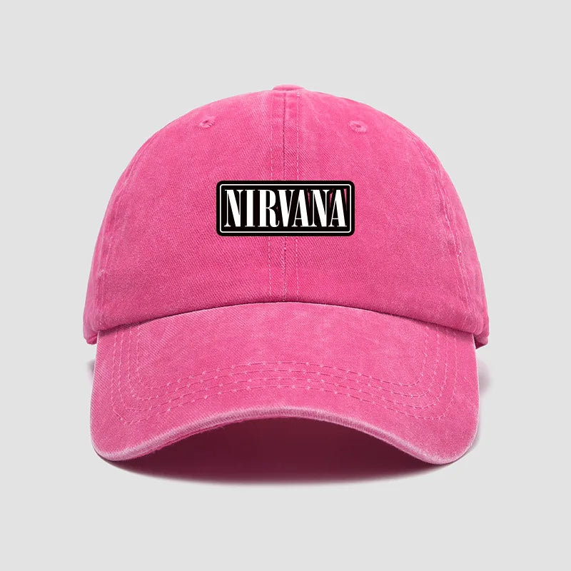 Nirvana Baseball Cap – Unisex Grunge Cotton Duckbill Hat