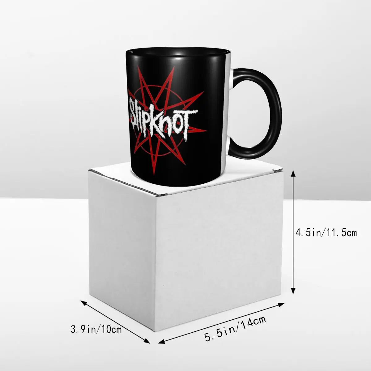 Slipknot Metal Rock Band Coffee Mug – Custom Ceramic DIY Tea & Milk Cup