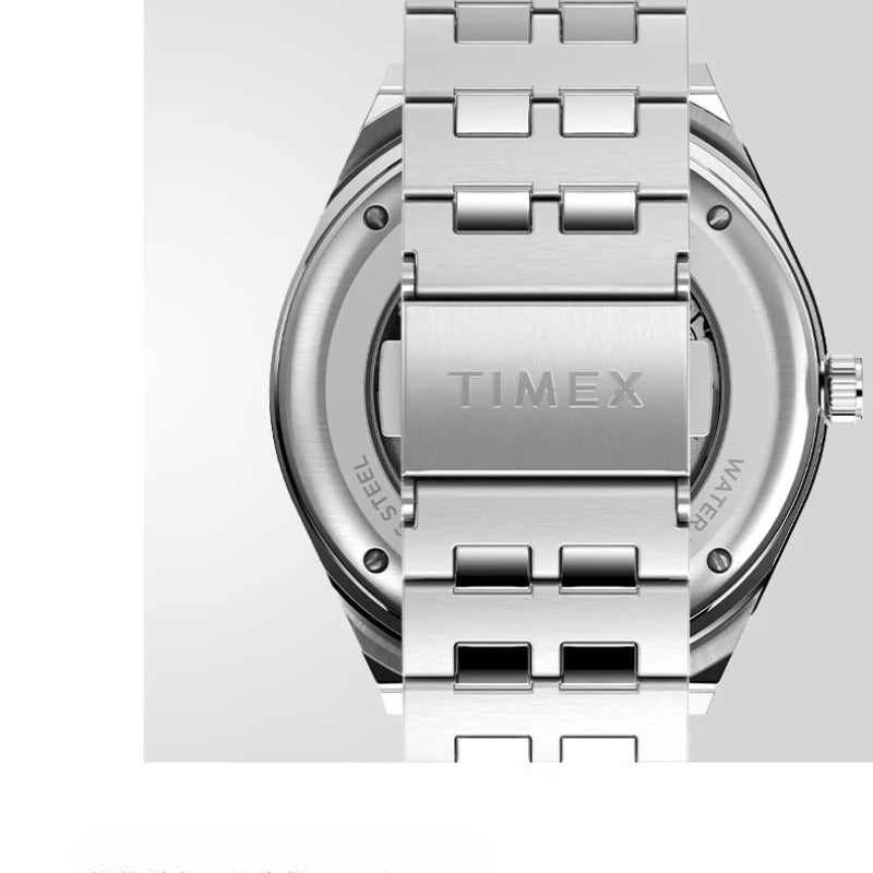 Timex M79 Automatic Watch – Stainless Steel, 40mm