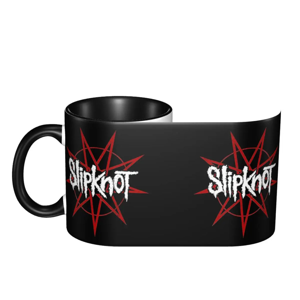 Slipknot Metal Rock Band Coffee Mug – Custom Ceramic DIY Tea & Milk Cup