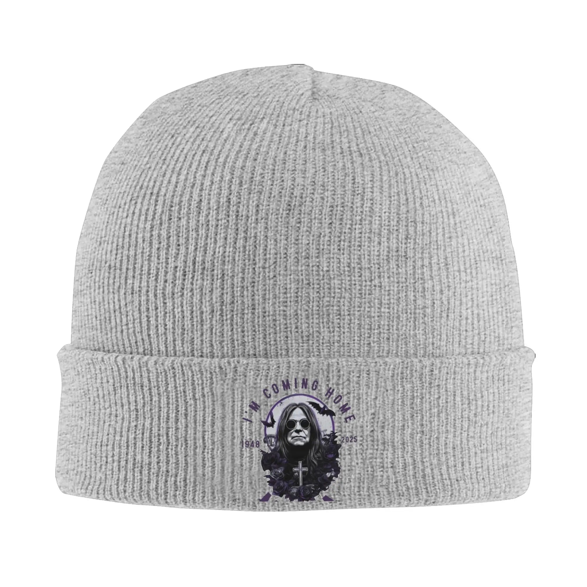 Ozzy Osbourne Beanie – Prince of Darkness 1948–2025 Tribute Winter Hat