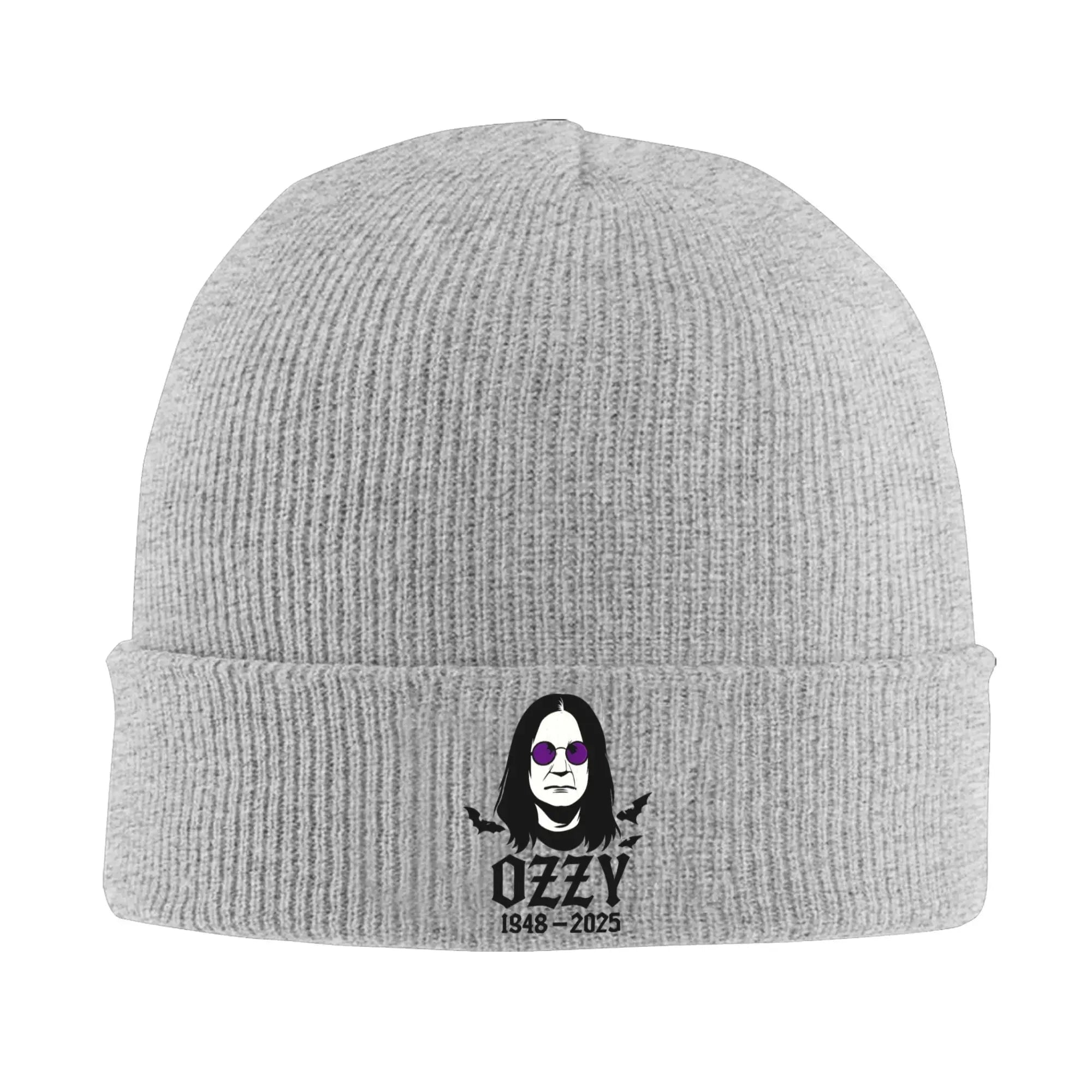 Ozzy Osbourne Beanie – Prince of Darkness 1948–2025 Tribute Winter Hat