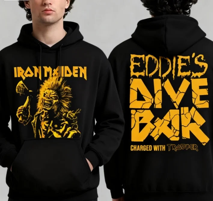 Iron Maiden Hoodie – 2025–2026 Run for Your Lives World Tour Pullover