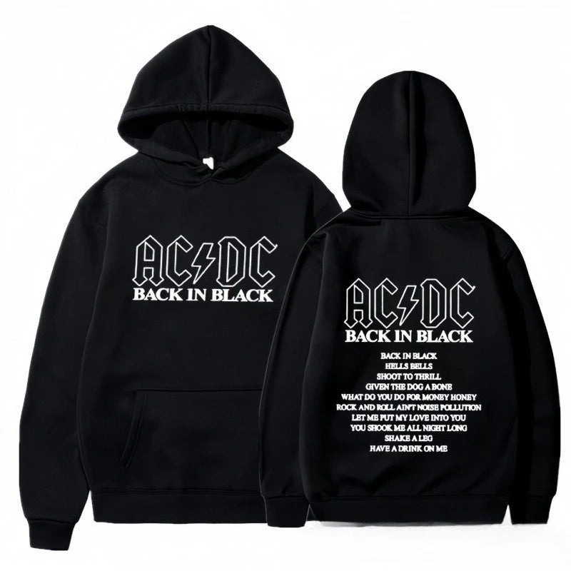 AC/DC PWR UP Tour 2024 Hoodie – Heavy Rock Pullover for True Fansleeve Pullovers