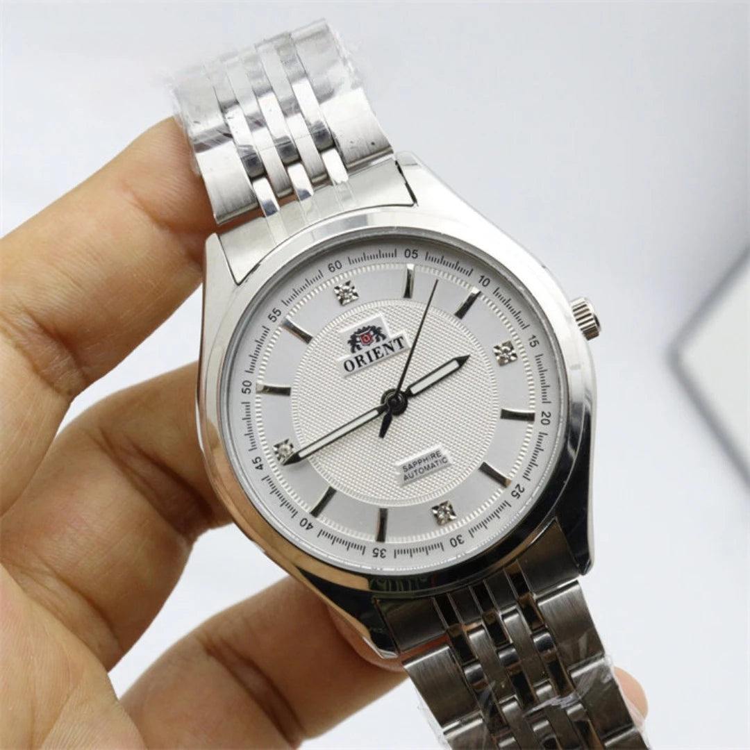 Orient Watch Stainless Steel Quartz  Movement 3ATM Water Resistant