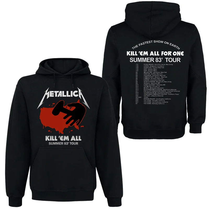 Metallica Hoodie – Heavy Metal Premium Pullover for True Fans