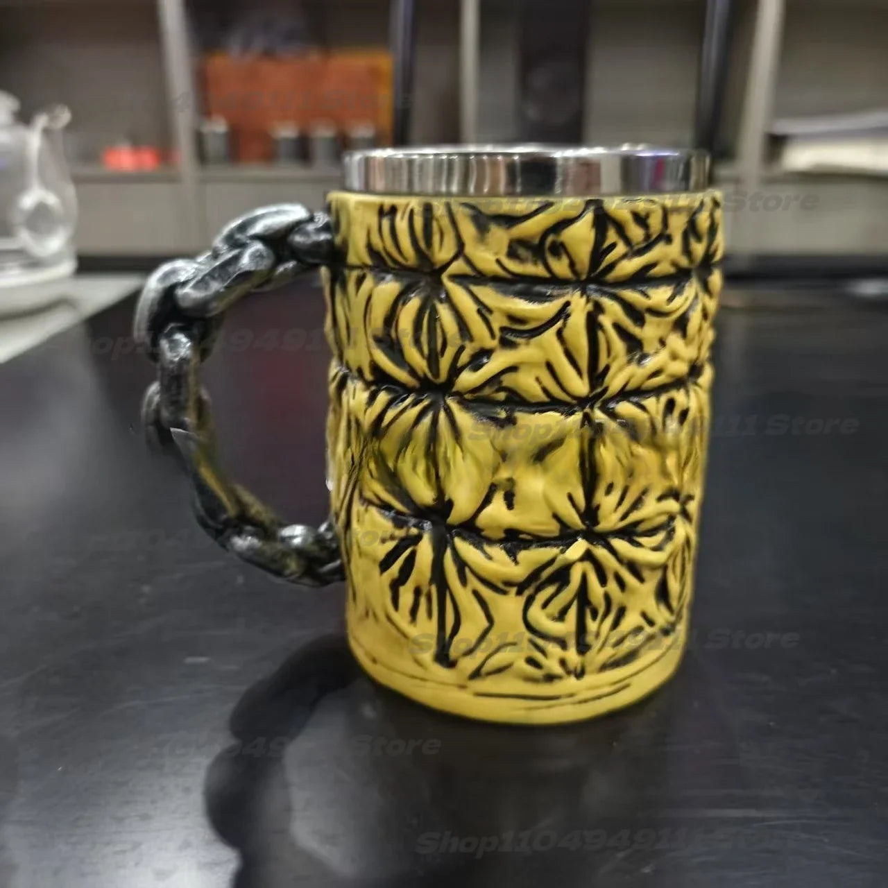 Iron Maiden 50th Anniversary Coffee Cup – Stainless Steel Metal Mug