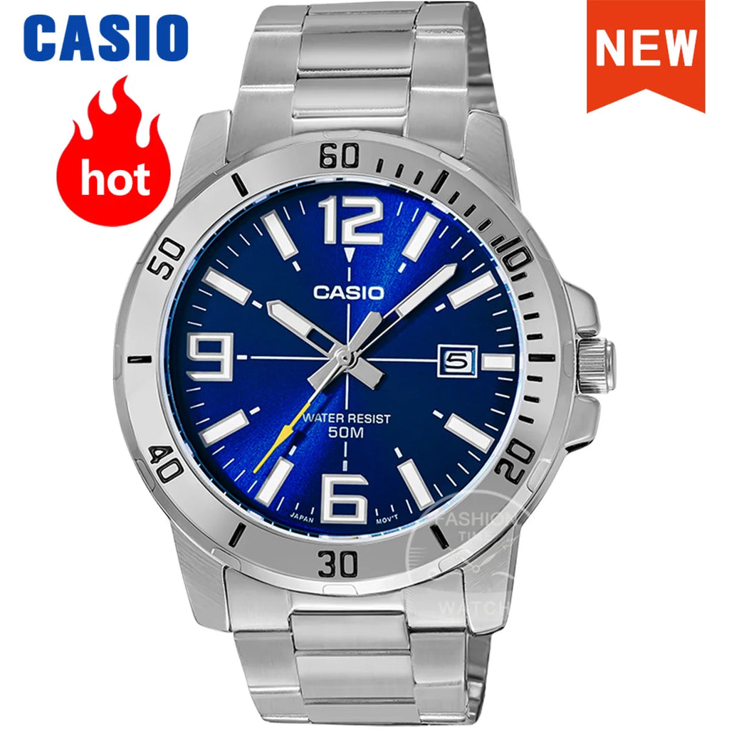 Casio watch for men luxury brand set quartz 50m Waterproof men watch Luminous Sport military Watch relogio masculino MTP-VD01D