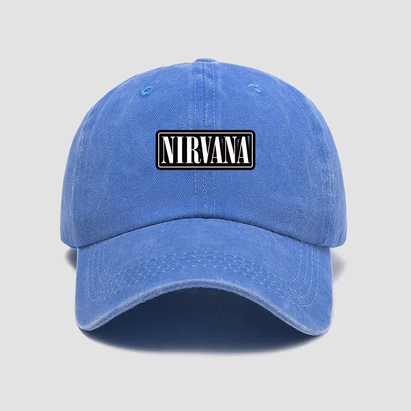 Nirvana Baseball Cap – Unisex Grunge Cotton Duckbill Hat