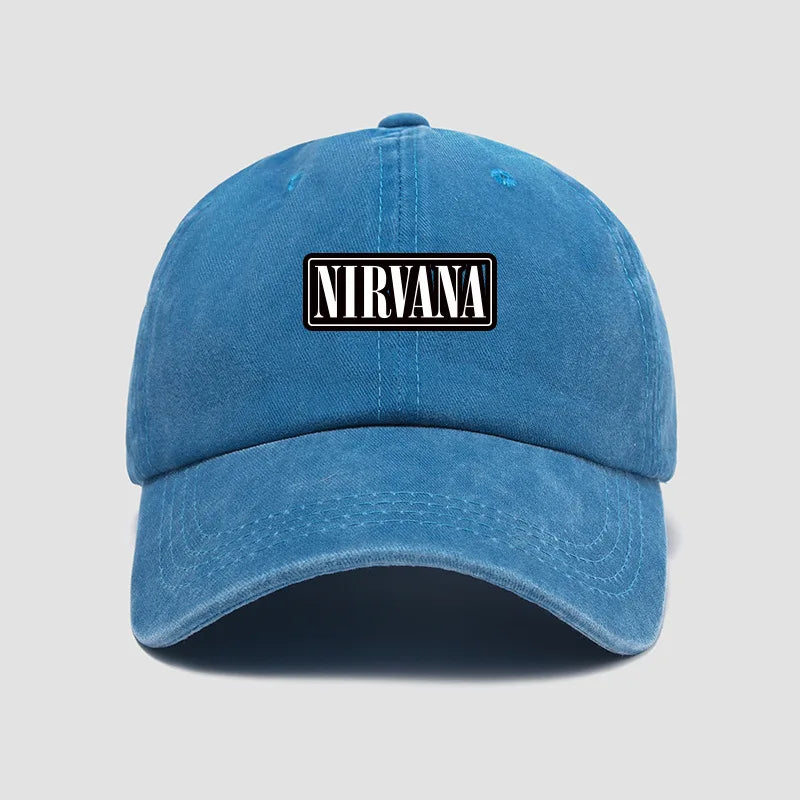 Nirvana Baseball Cap – Unisex Grunge Cotton Duckbill Hat