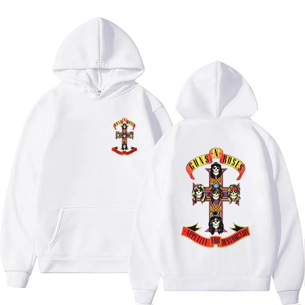 Guns N’ Roses Hoodie – Appetite for Destruction Classic Rock Pullover
